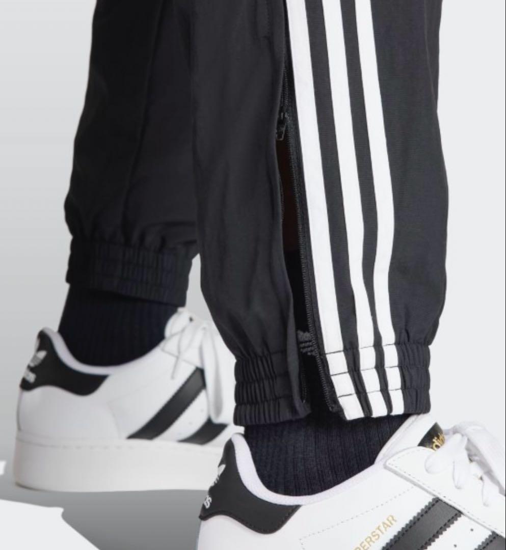 アディカラー ウーブン ファイヤーバードトラックパンツ　ブラックXL