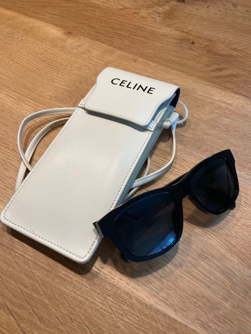[美品] CELINE モノクローム サングラス　Monochroms