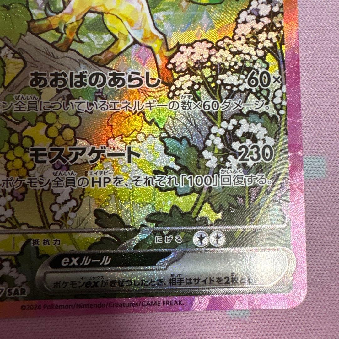 リーフィアex SAR テラスタルフェス