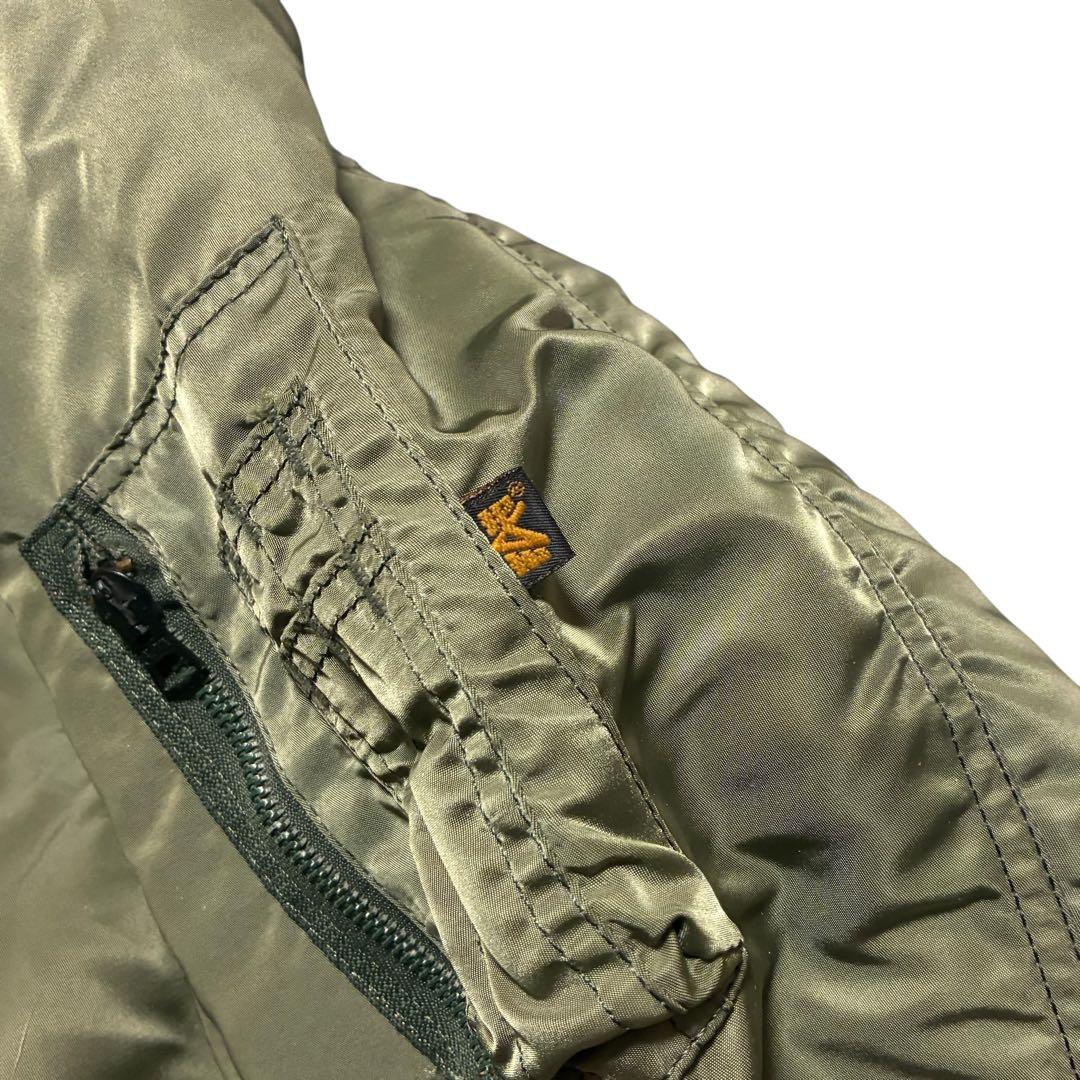 ジャケット・アウター 90s alpha reversible MA-1 flight jacket