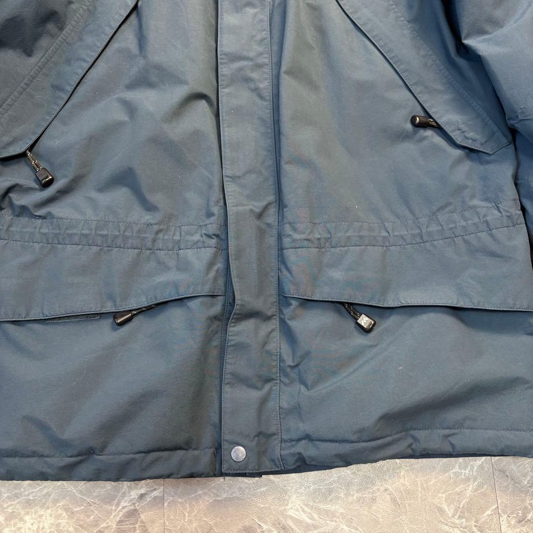 希少　オールドモンベル　ゴアテックス　ブルー　L メンズ　ナイロンパーカー
