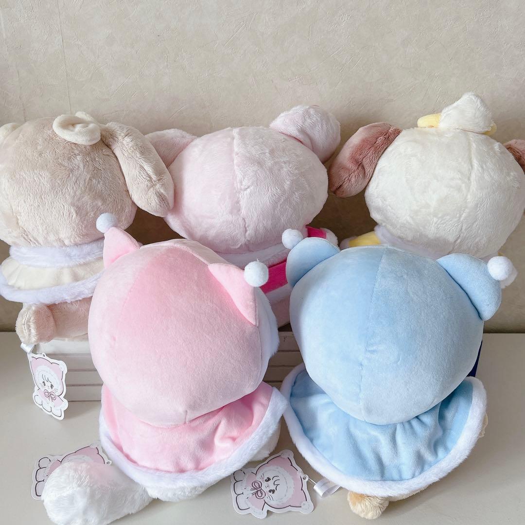 mikko Lil ala modeおめかしポンチョぬいぐるみ 5体セット