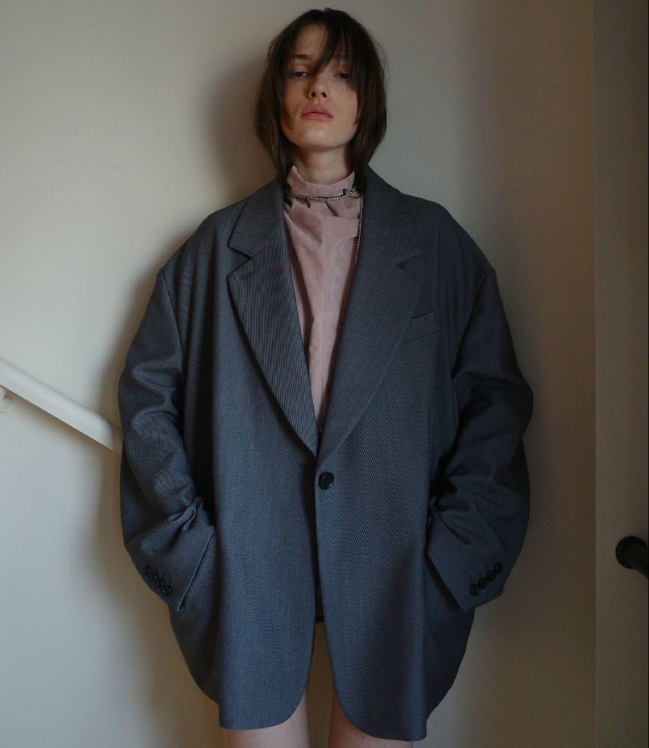【試着のみ】CLANE 2WAY TAILORED OVER JACKET