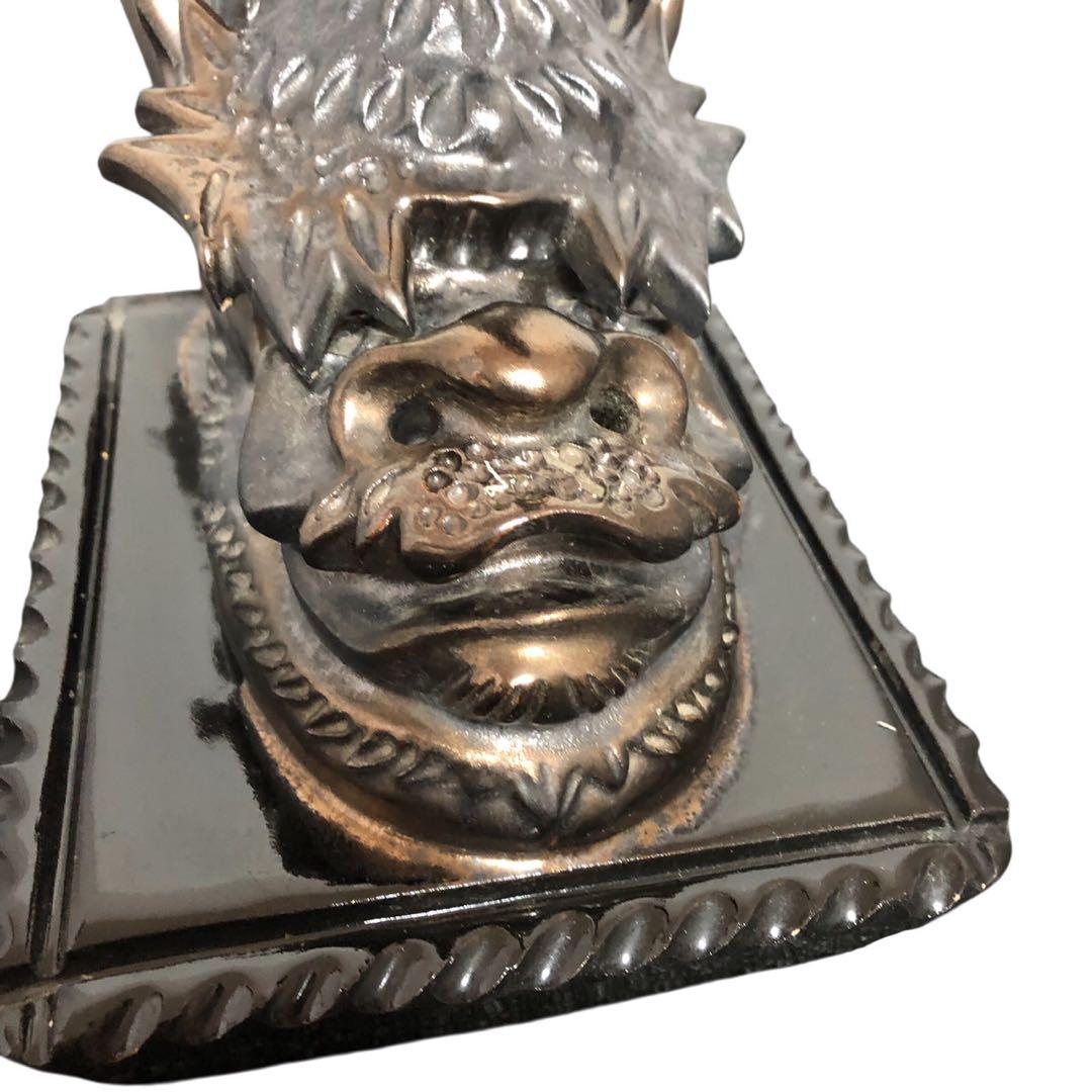 シャチホコ　鯱鉾　龍　置物　魔除　瓦　鬼瓦　古民家　縁起物　厄除け