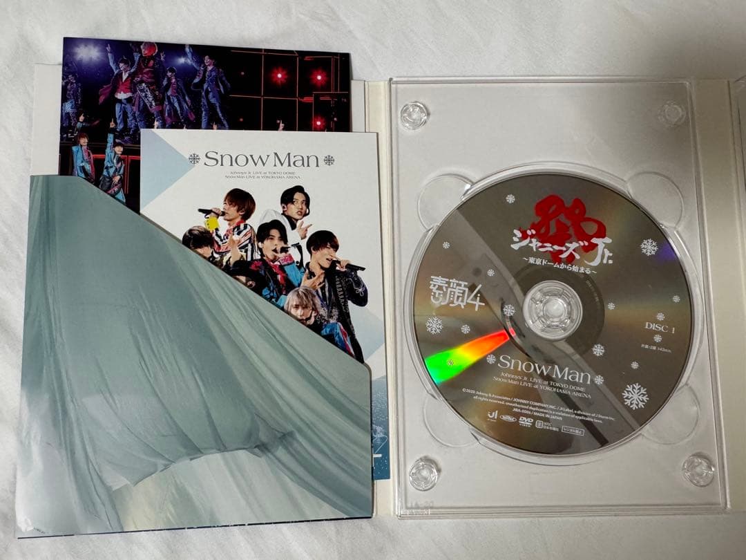 素顔4 Man盤 DVD 3枚組 正規品