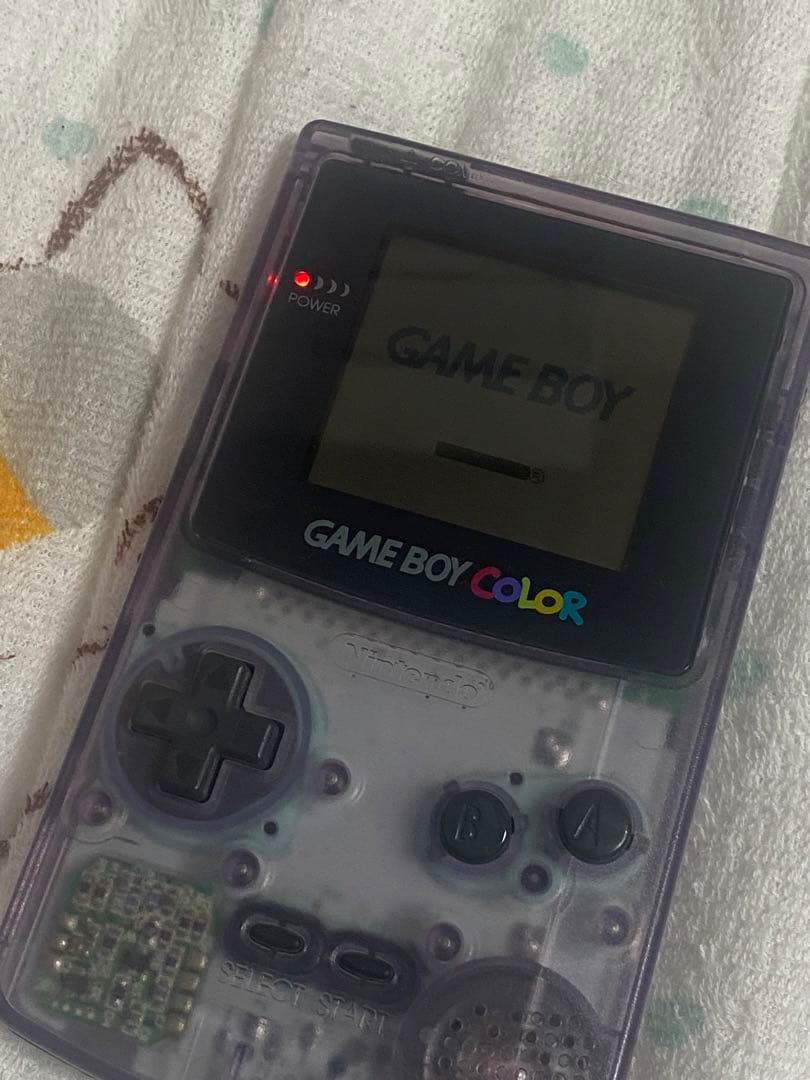 Nintendo ゲームボーイカラー クリアパープル