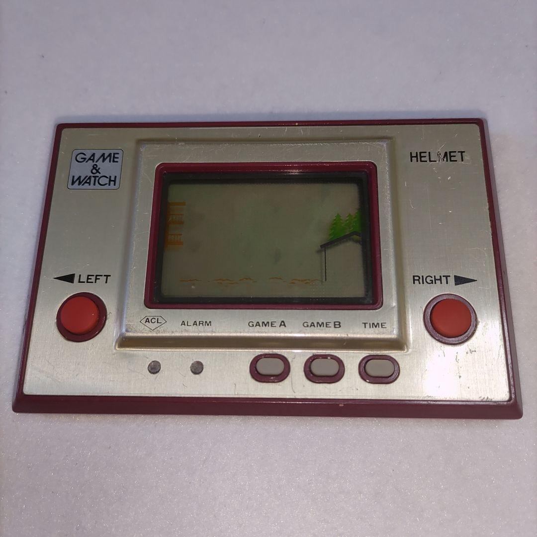 ゲーム＆ウォッチ ゴールド　ヘルメット