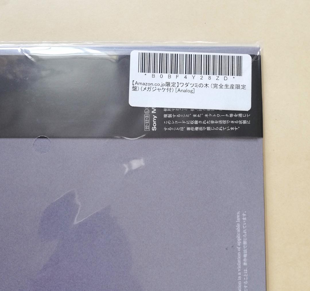 ＜1stプレス＞ メガジャケ付き 元ちとせ ワダツミの木 アナログレコード