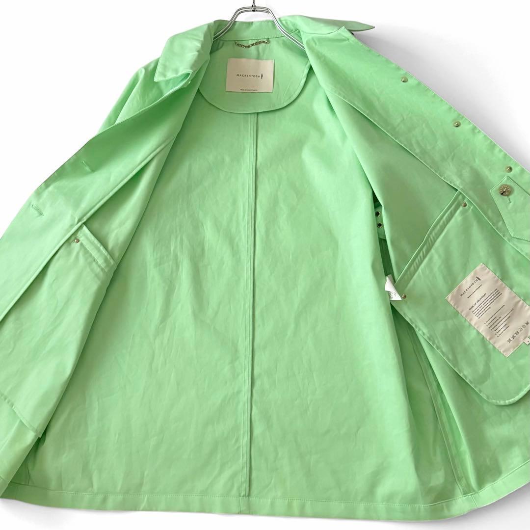 【別注】MACKINTOSH HUMBIE ハンビー ゴム引きステンカラーコート