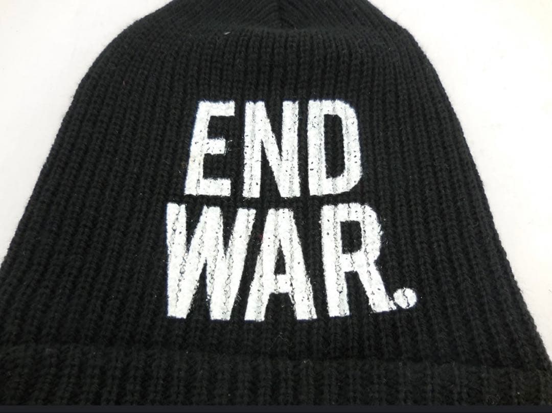 CHALLENGER ブラック ニット帽 END WAR.