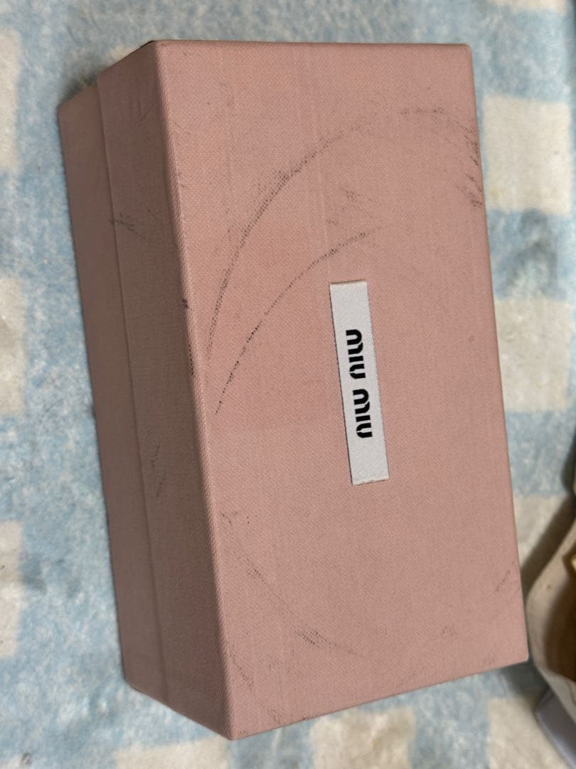 miu miu ブラック サングラス ケース付き