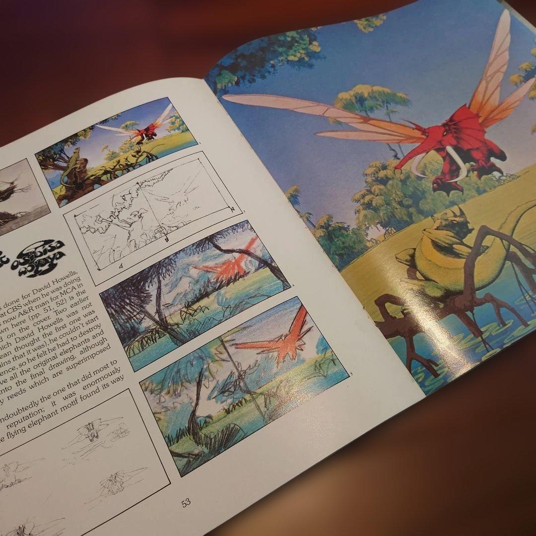 ロジャー・ディーン 画集『Views』Roger Dean 洋書 1975年版