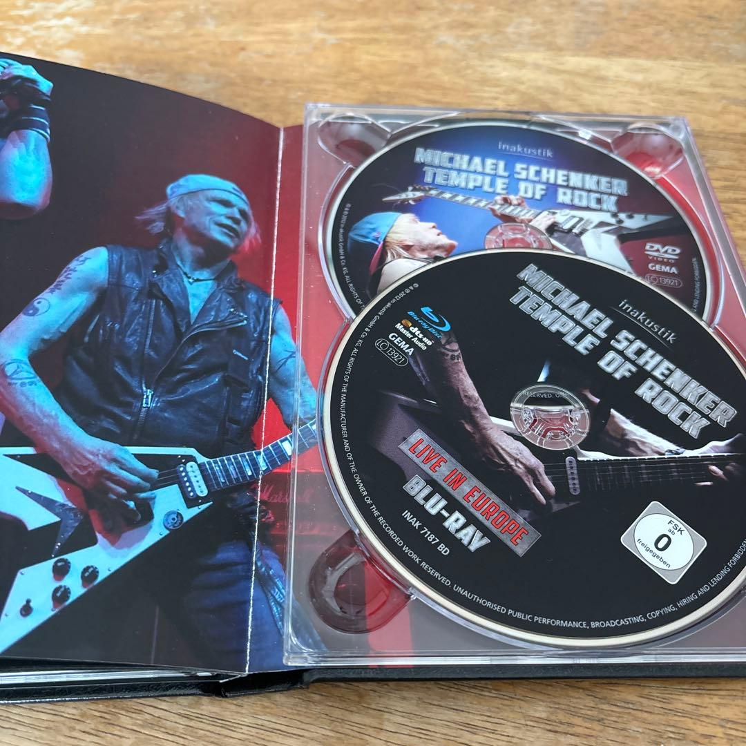 michael schenker 2CD＋blu-ray＋DVD limited