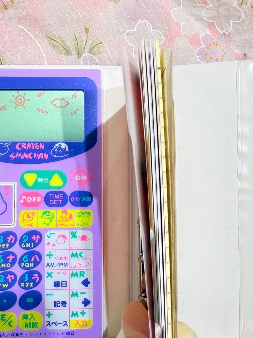 【動作確認済】クレヨンしんちゃん 電子システム手帳