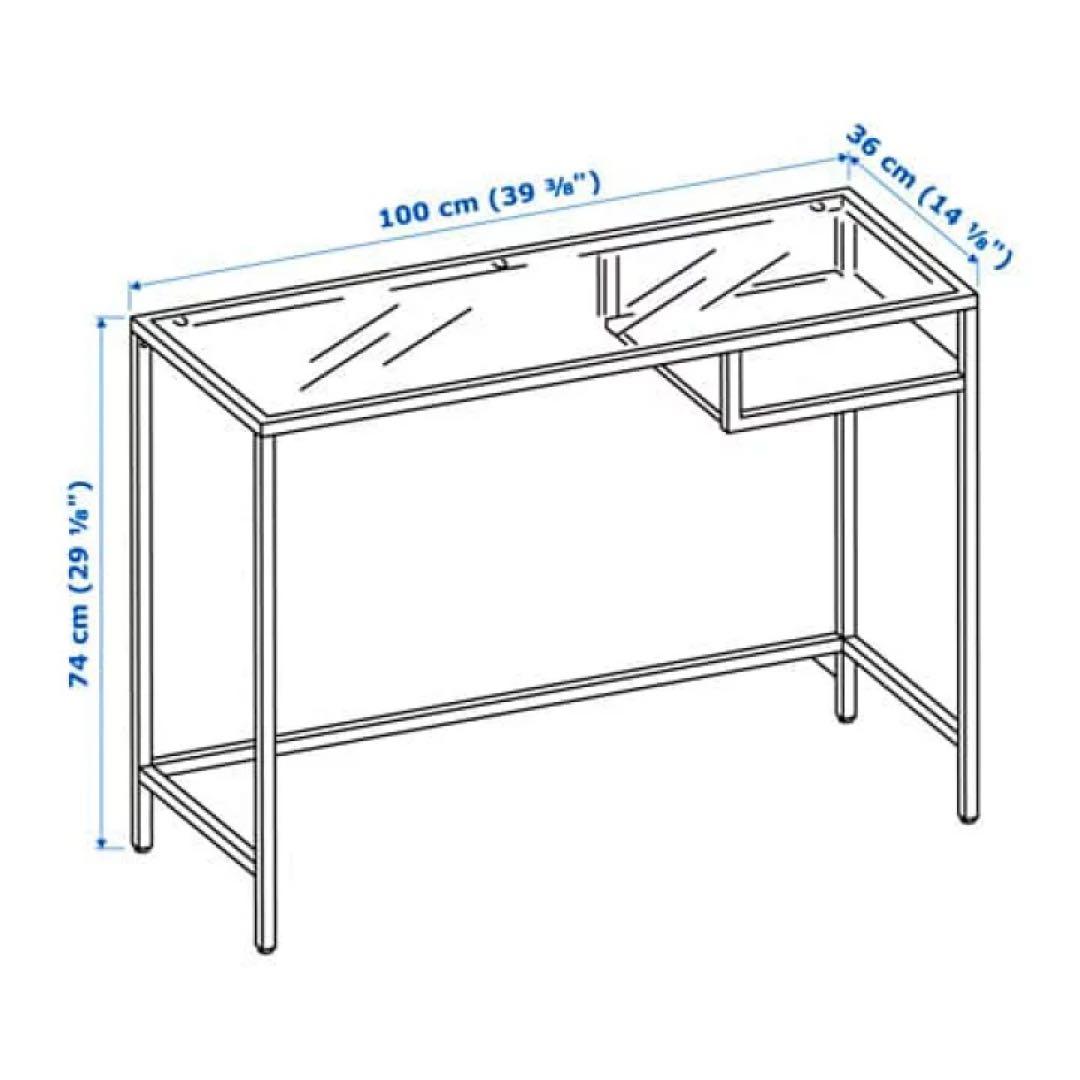 IKEA VITTSJÖ ヴィットショー ラップトップテーブル