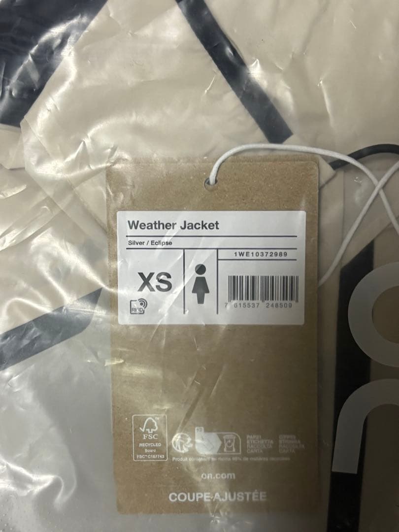 【新品未使用】whether jacket xs