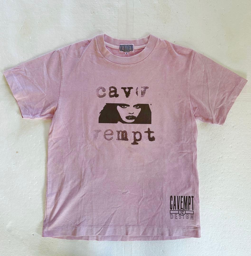 C.E.CavEmpt シーイーキャブエンプト プリントTee ライトピンク S