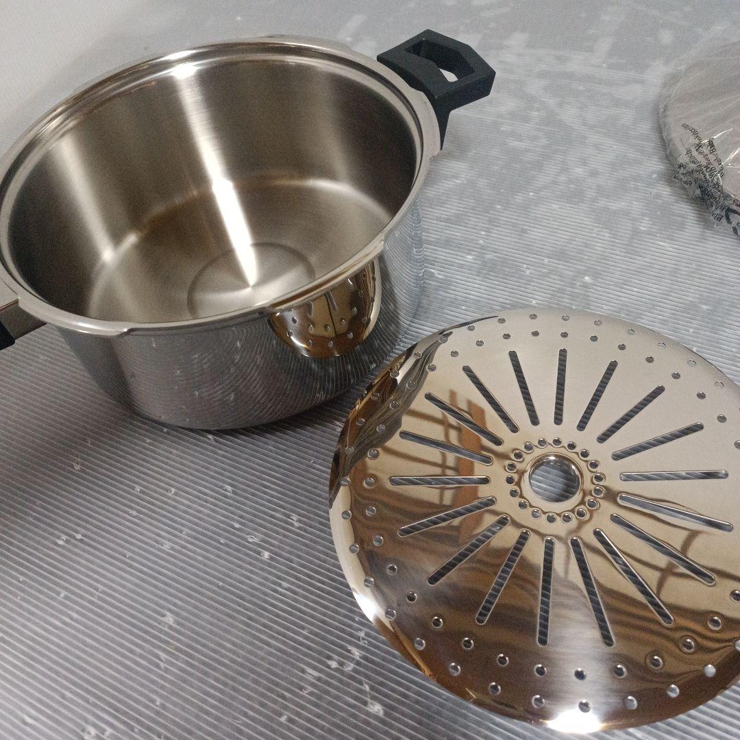 【未使用品】ビタクラフト スーパー圧力鍋 バーテックス 22.8cm 4.5L