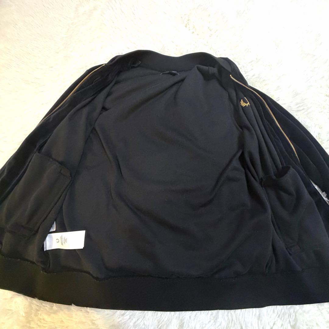 美品　フレッドペリー FRED PERRY トラッカー　ベロア ジャケット