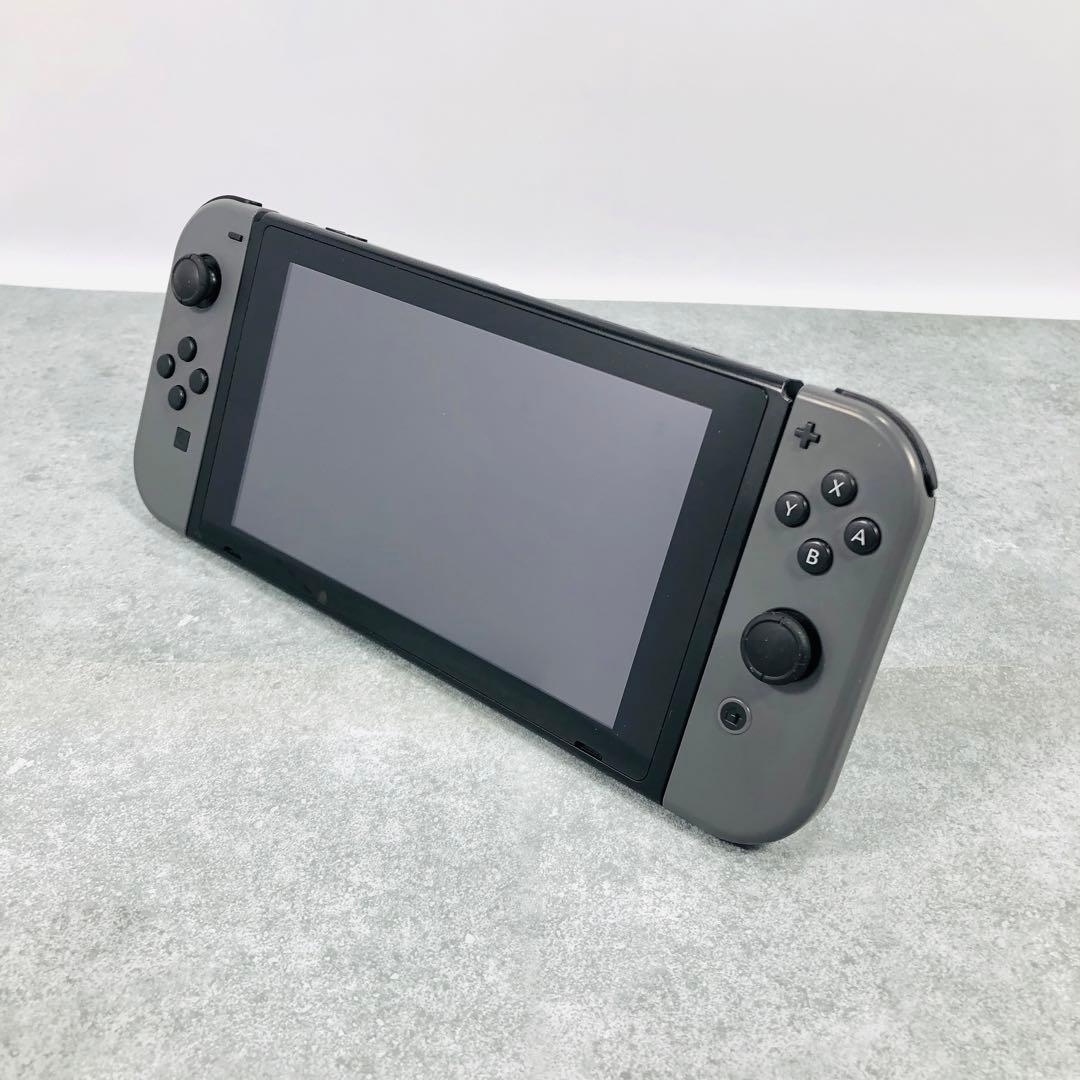 【美品】 バッテリー強化版 Nintendo Switch 本体 グレー