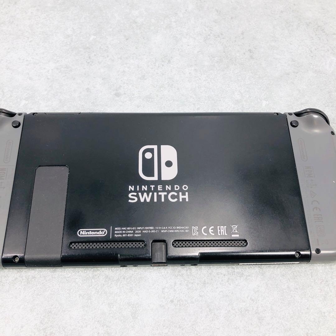 【美品】 バッテリー強化版 Nintendo Switch 本体 グレー