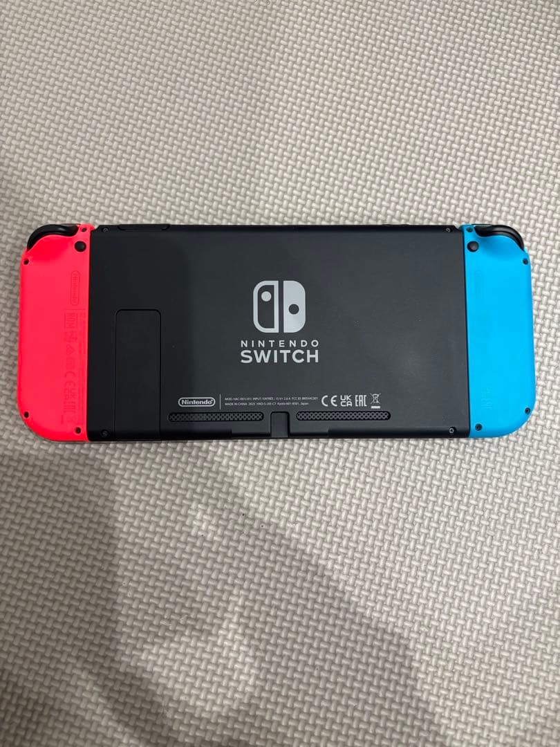 ［動作確認済み］Nintendo Switch 本体 青/赤 バッテリー強化型