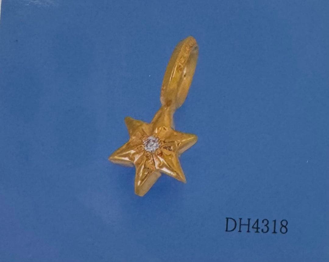Chrome Hearts 22K STACK STAR V2ゴールドネックレス