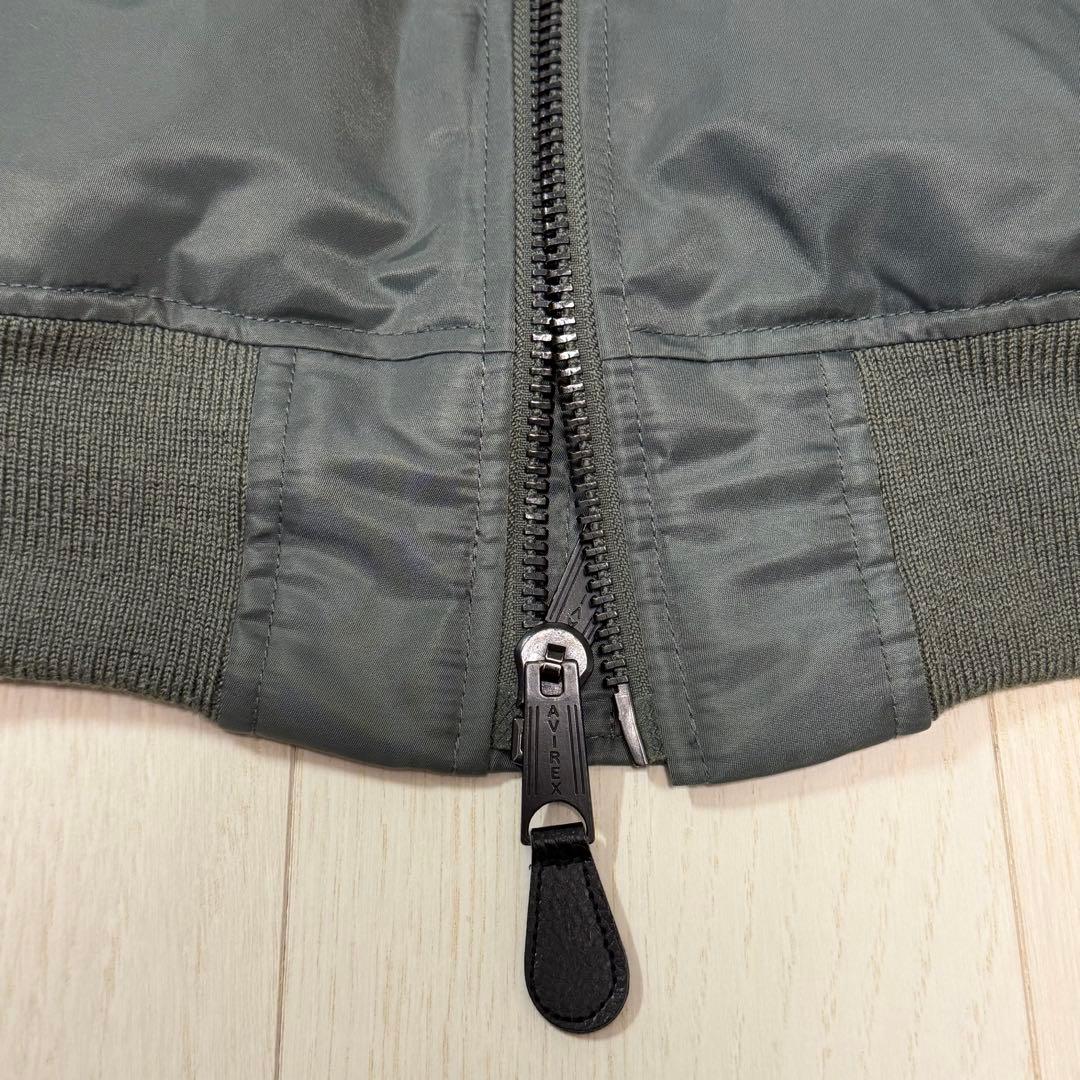 完売 AVIREX MA-1 50周年限定 短丈 Mサイズ