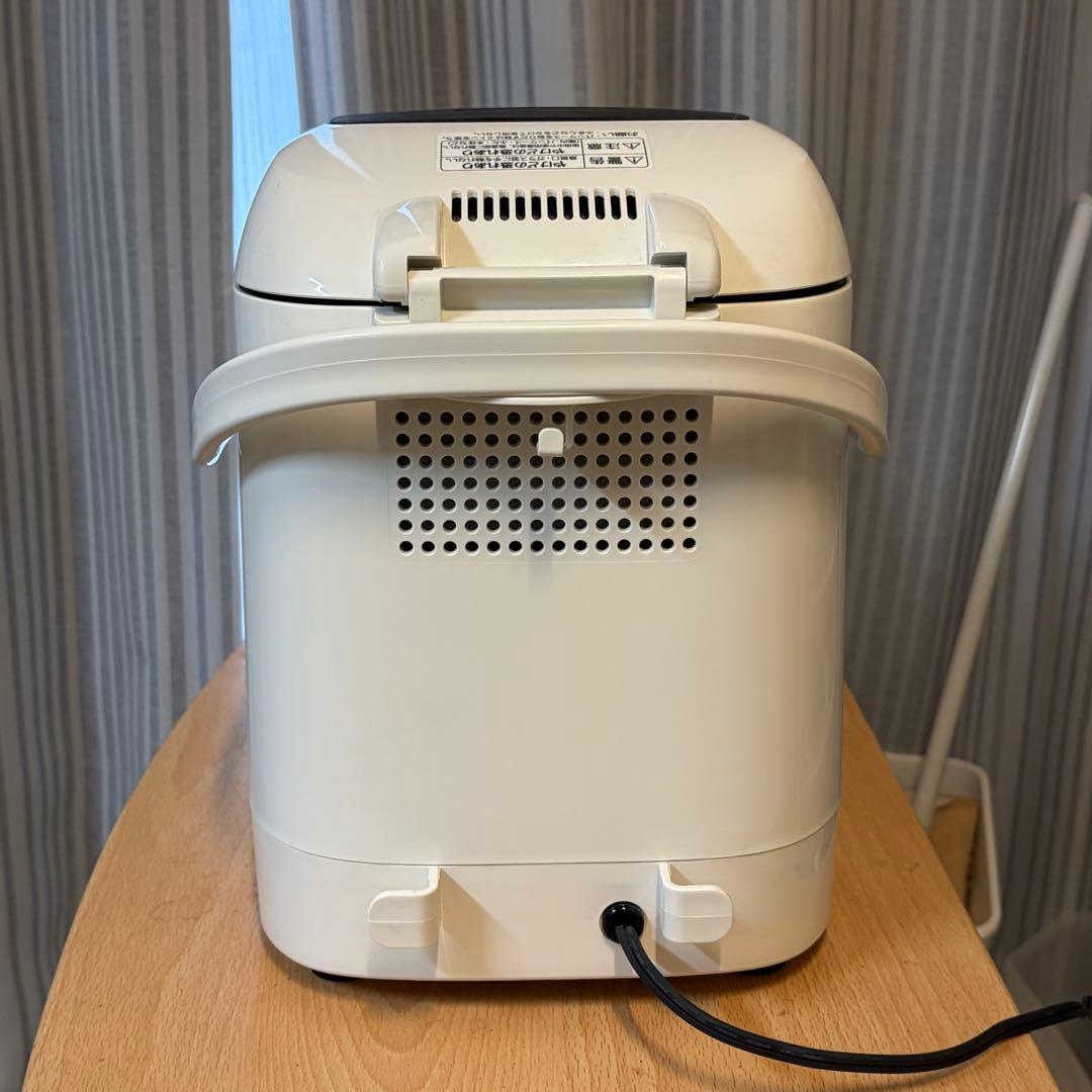 MK精工 HBK-152 ホワイト 自動ホームベーカリー　2020年製