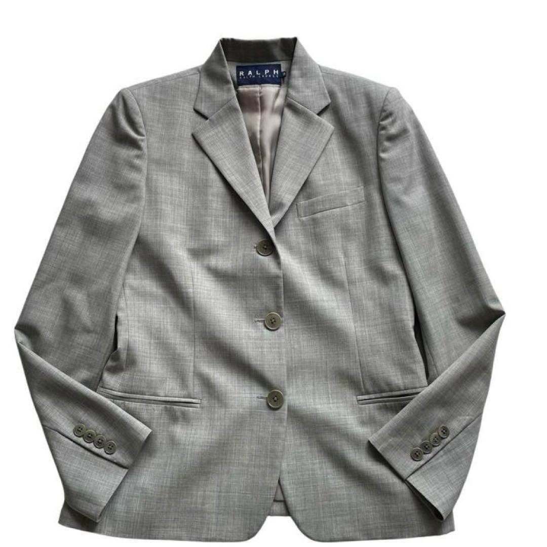 希少【RALPH LAUREN】日本製 ウール100% テーラードジャケット L