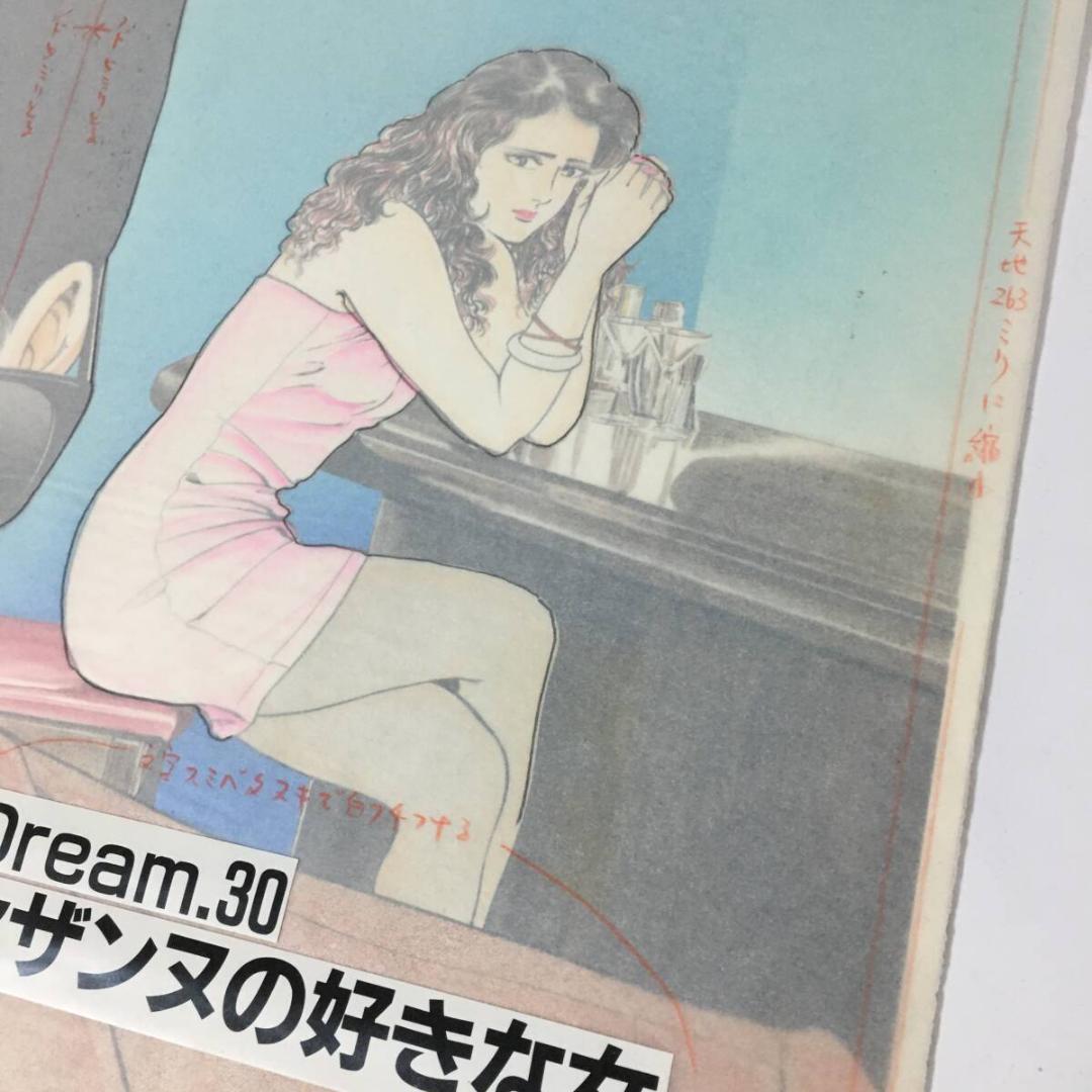 檜垣 憲朗 直筆カラー 原画 原稿 【ジ・ゴ・ロ】青年マンガ