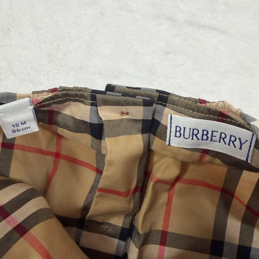 未使用　BURBERRY ベビー ワンピース　パンツ　セットアップ86cm