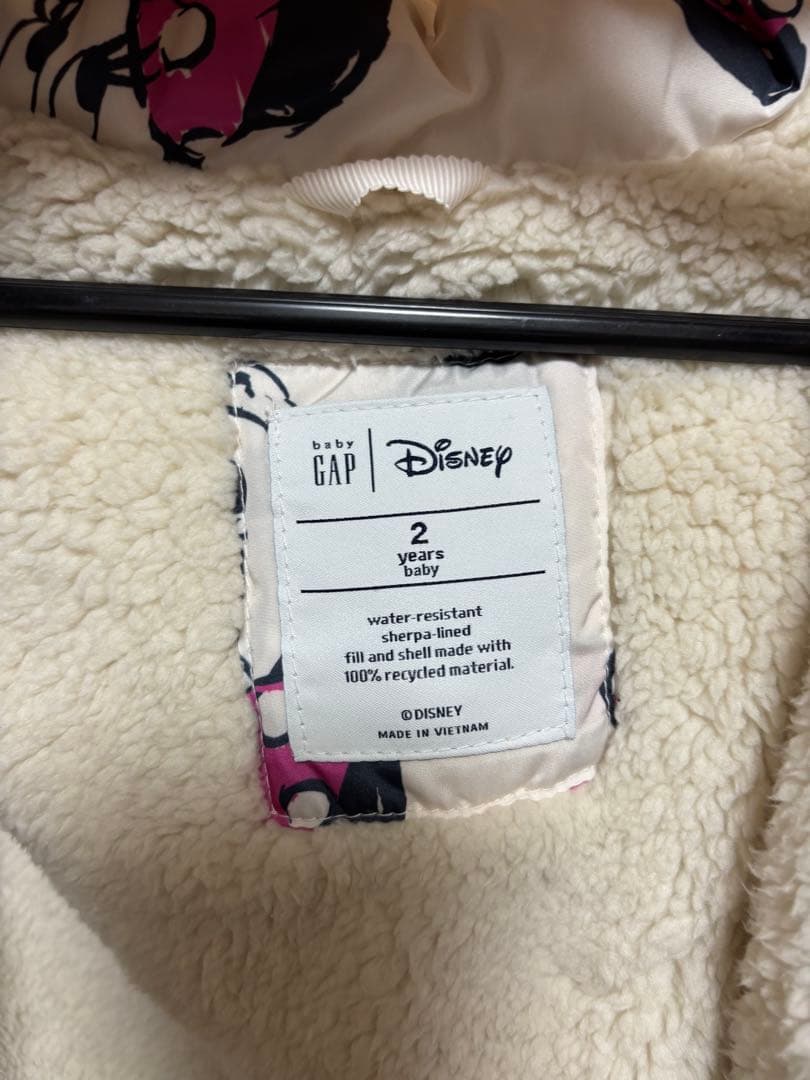 SALE！baby GAP Disney ミニーマウス ダウンコート 95サイズ