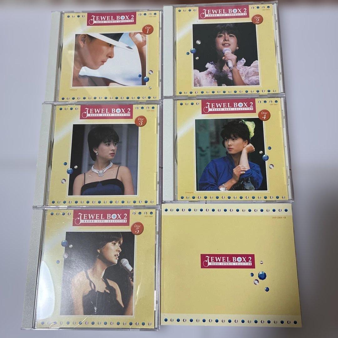 ◾️河合奈保子/JEWEL BOX2(5枚組)帯付きステッカー付豪華120P歌詞付