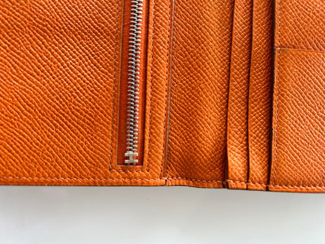 エルメス べアン シルバー金具 長財布