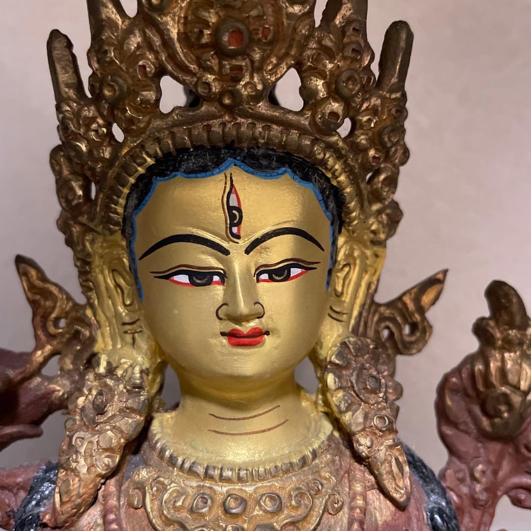 tenmakannondo 仏像　骨董　金属製