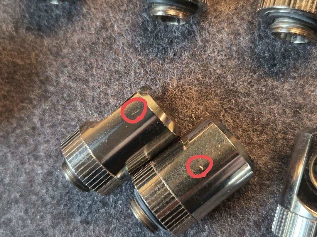 EK Quantum Torque Rotary 90° Nickel 9個