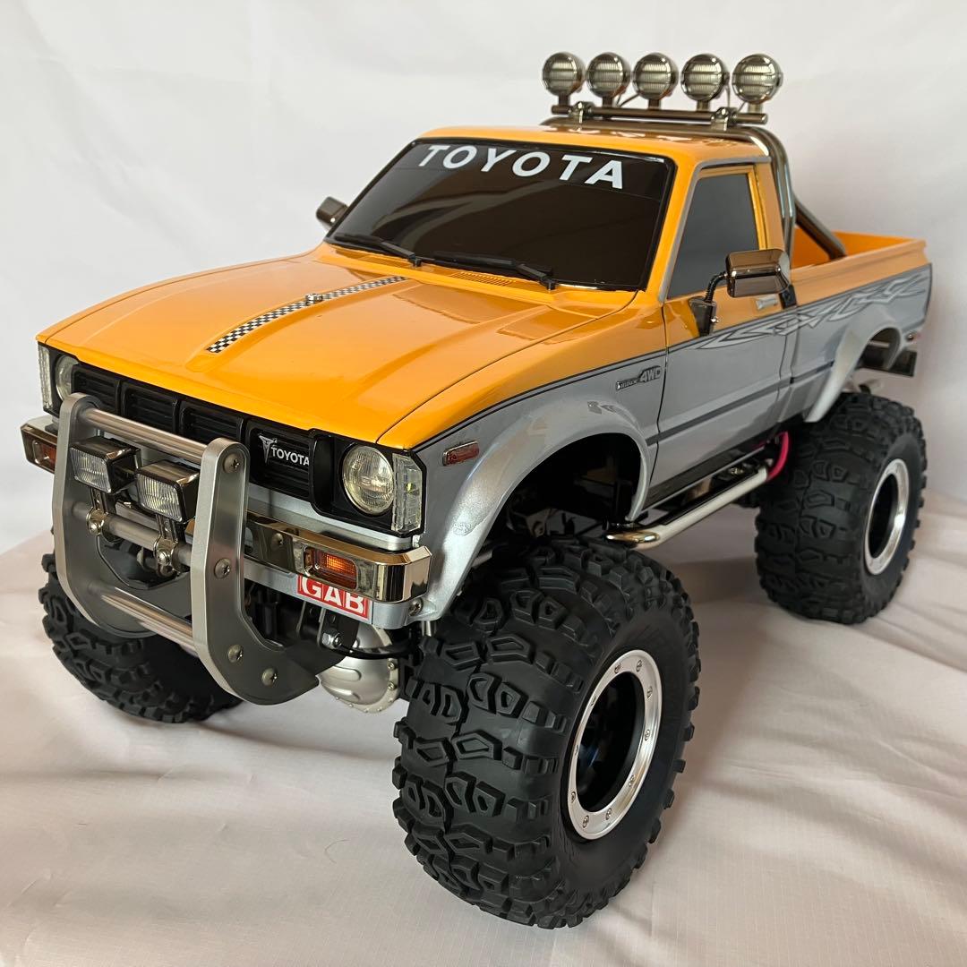 最終価格 タミヤ1/10 ハイラックスハイリフト 4WSフルオペ フルセット
