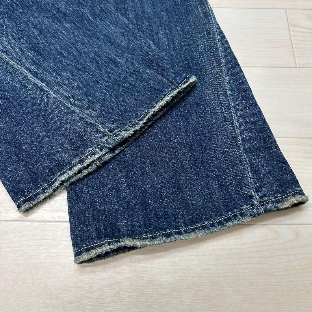 TRUE RELIGION ダメージ加工ローライズデニム　USA製 JOEY