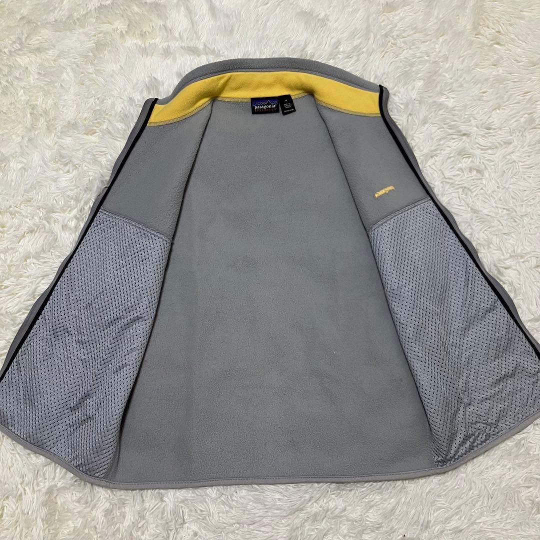 00s Patagonia シンチラ フリース ベスト グレー M カナダ製