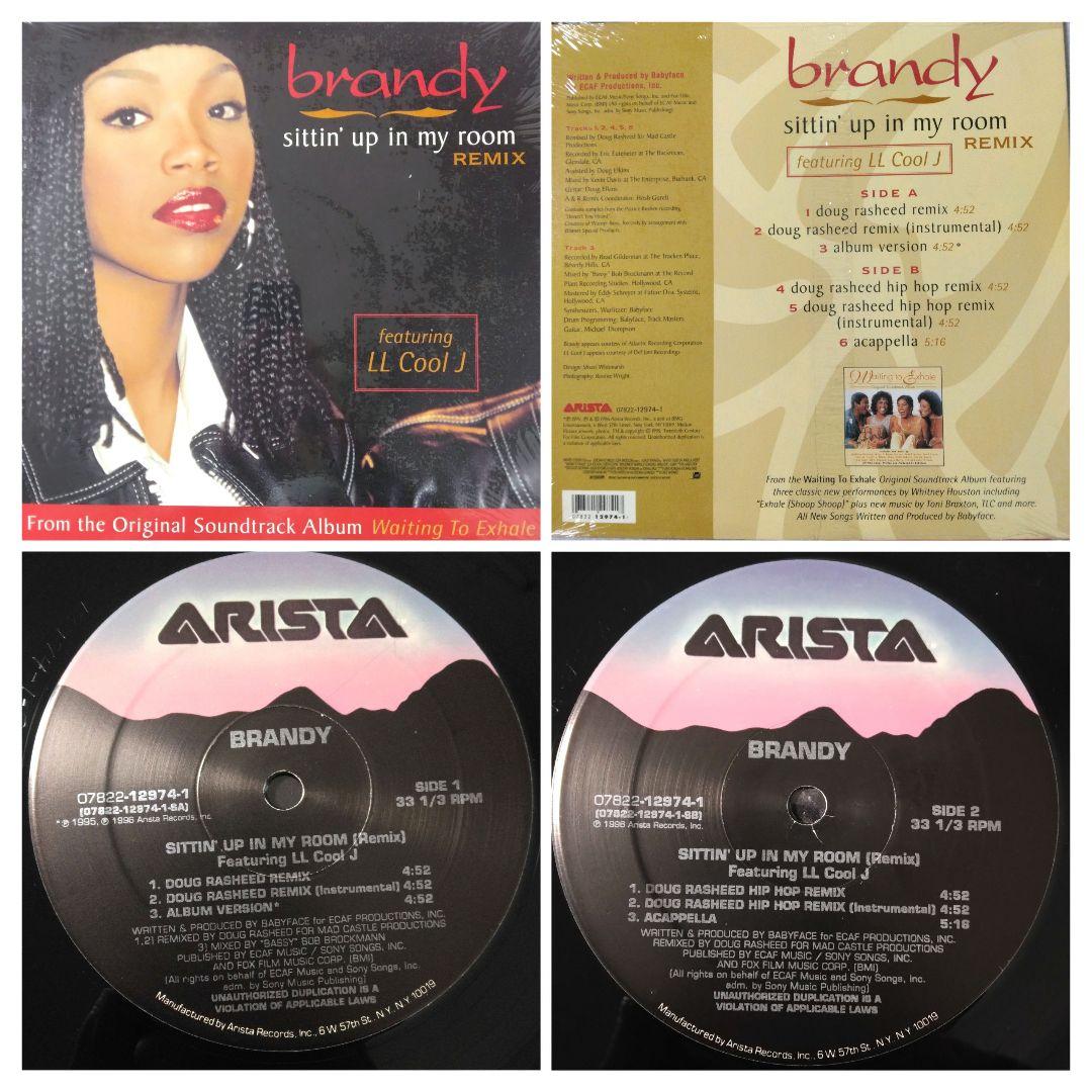7枚まとめ売り Brandy R&B LP ヒット曲 レア音源 Remix