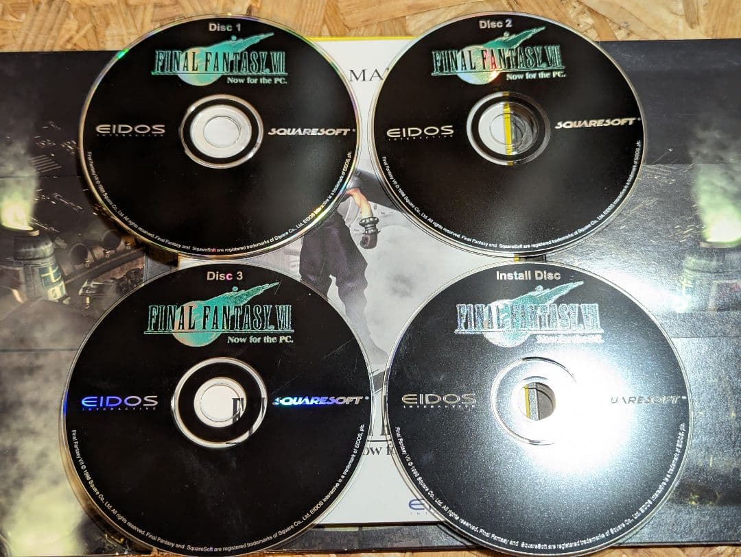 FINAL FANTASY VII for PC 輸入盤？