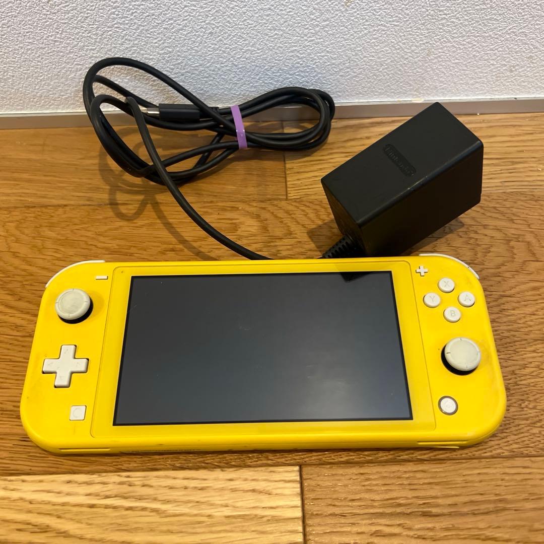 Nintendo switch lite イエロー ※動作確認済 充電器付