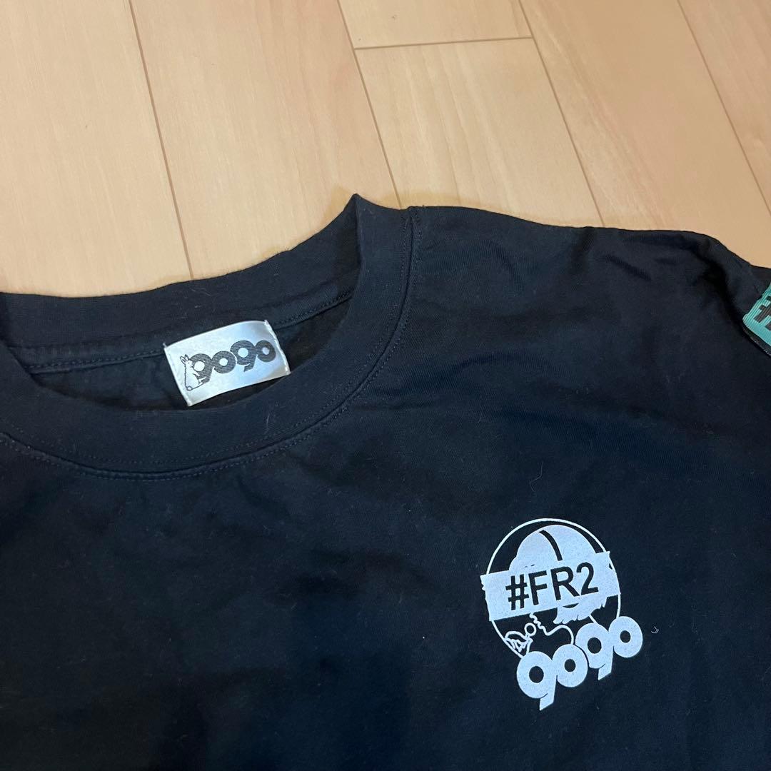 FR2×9090 セットアップ　黒×緑　半袖短パン