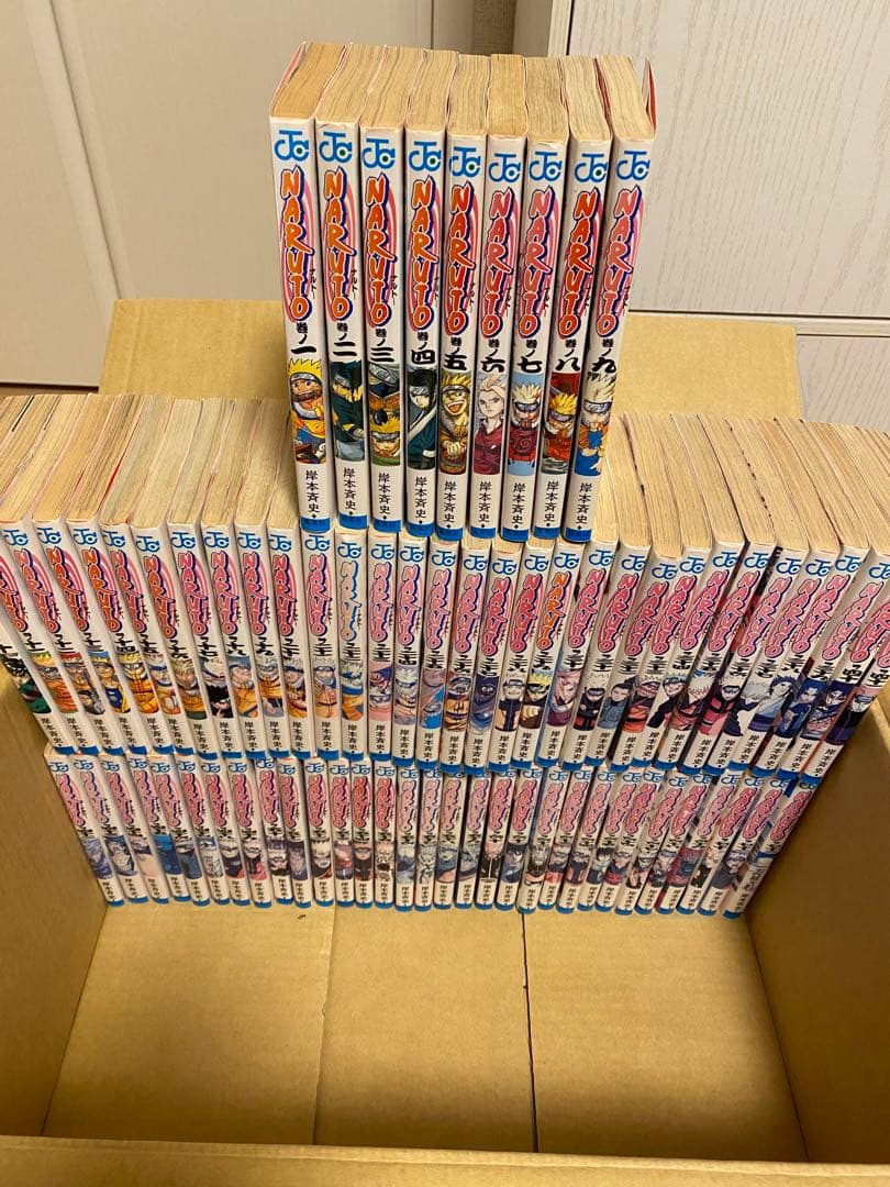 【送料無料】NARUTO全巻セット(1巻〜72巻)