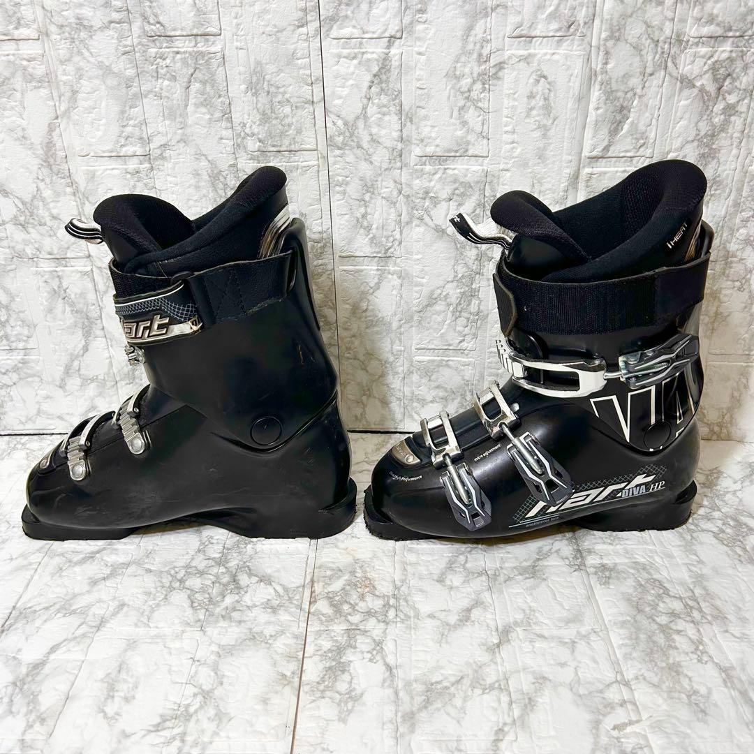 【良品】Hrat DIVA HP スキーブーツ 26cm ブラック