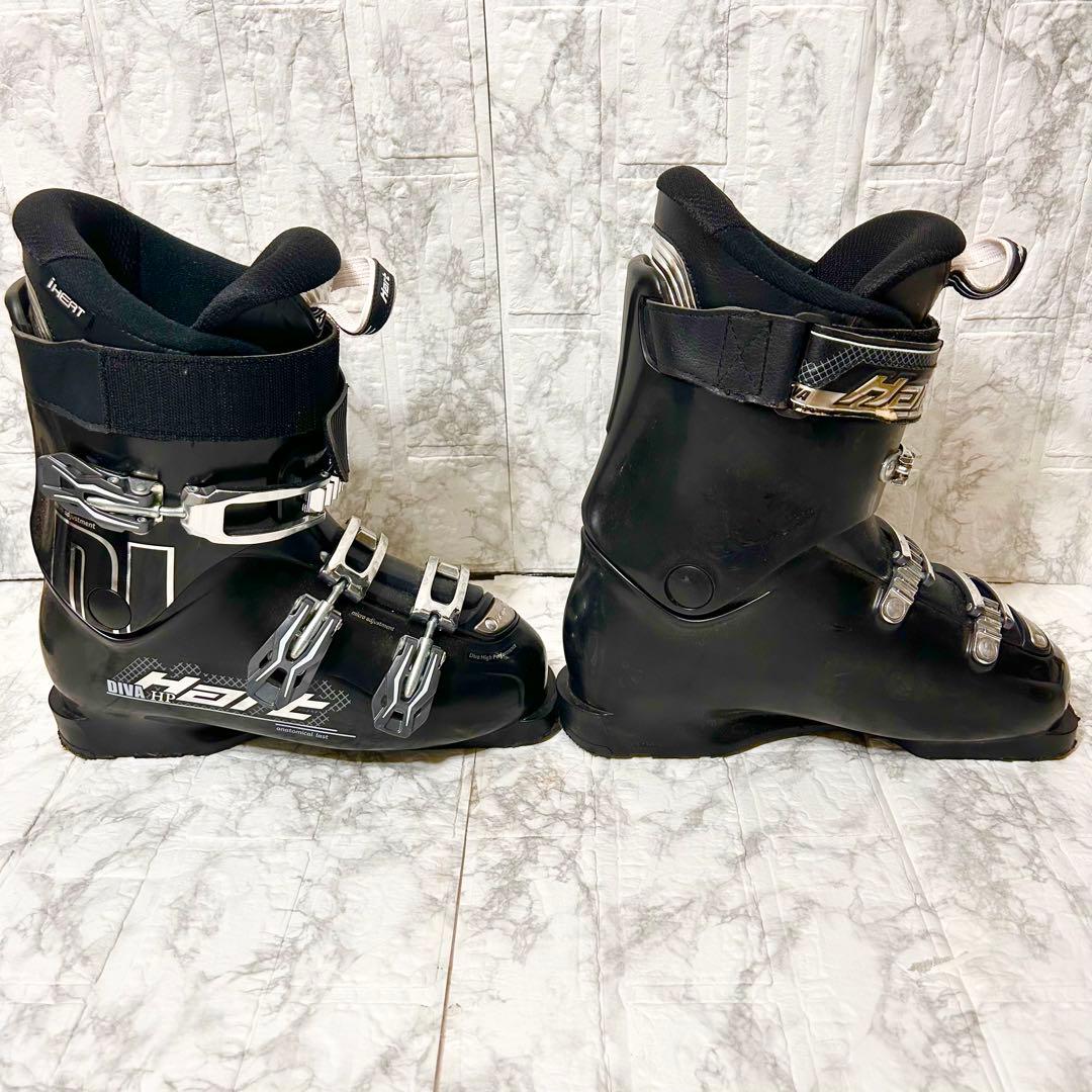 【良品】Hrat DIVA HP スキーブーツ 26cm ブラック