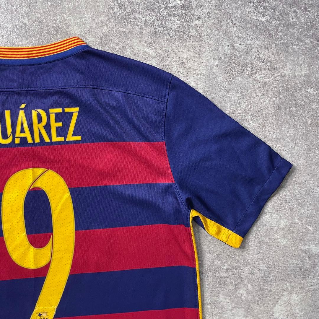 【正規品15-16 NIKE Barcelona  SUÁREZ #9】