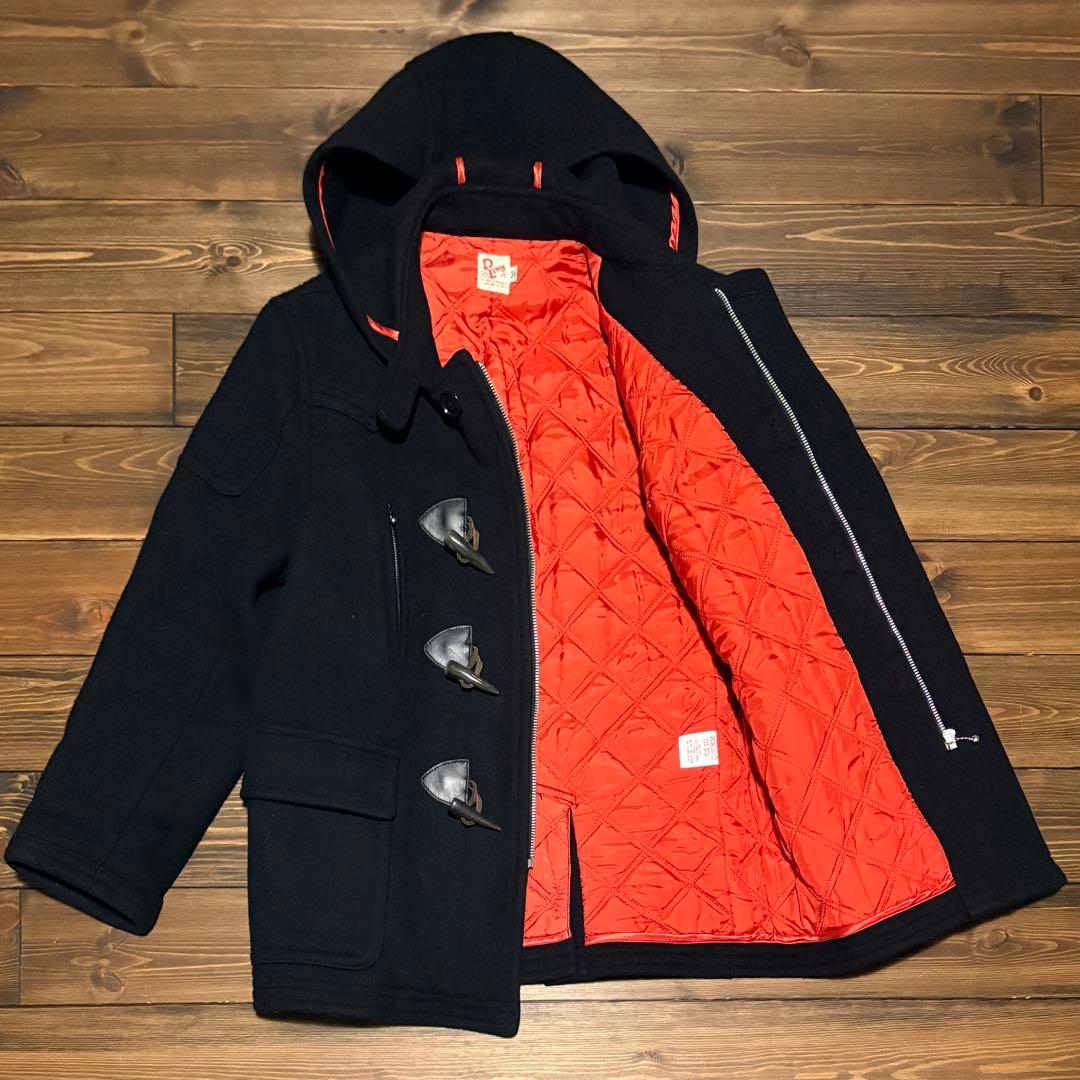 DLewis ドライボーンズ ルイスレザー コラボ コート ジャケット ダッフル