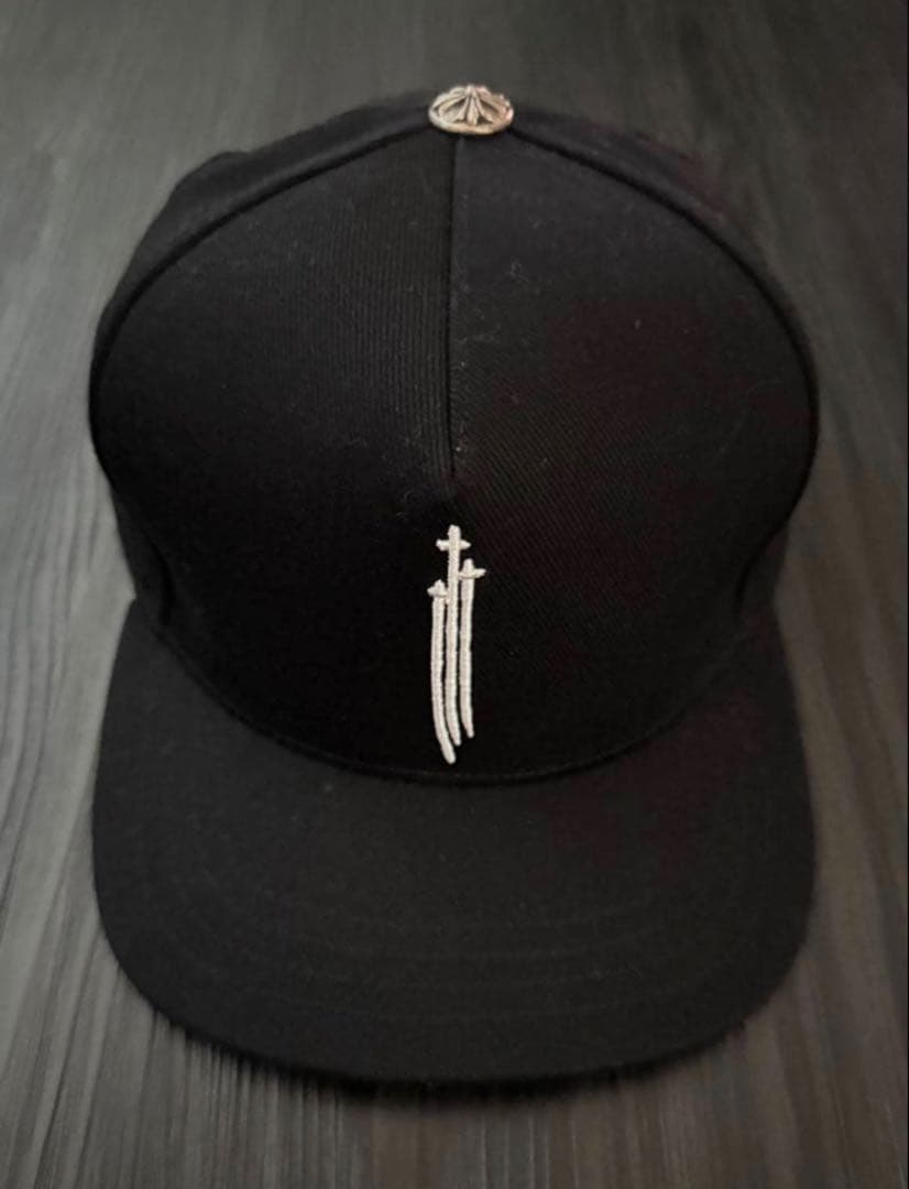 CHROME HEARTS／TRUCKER CAP RS3 刺繍 クロスボール